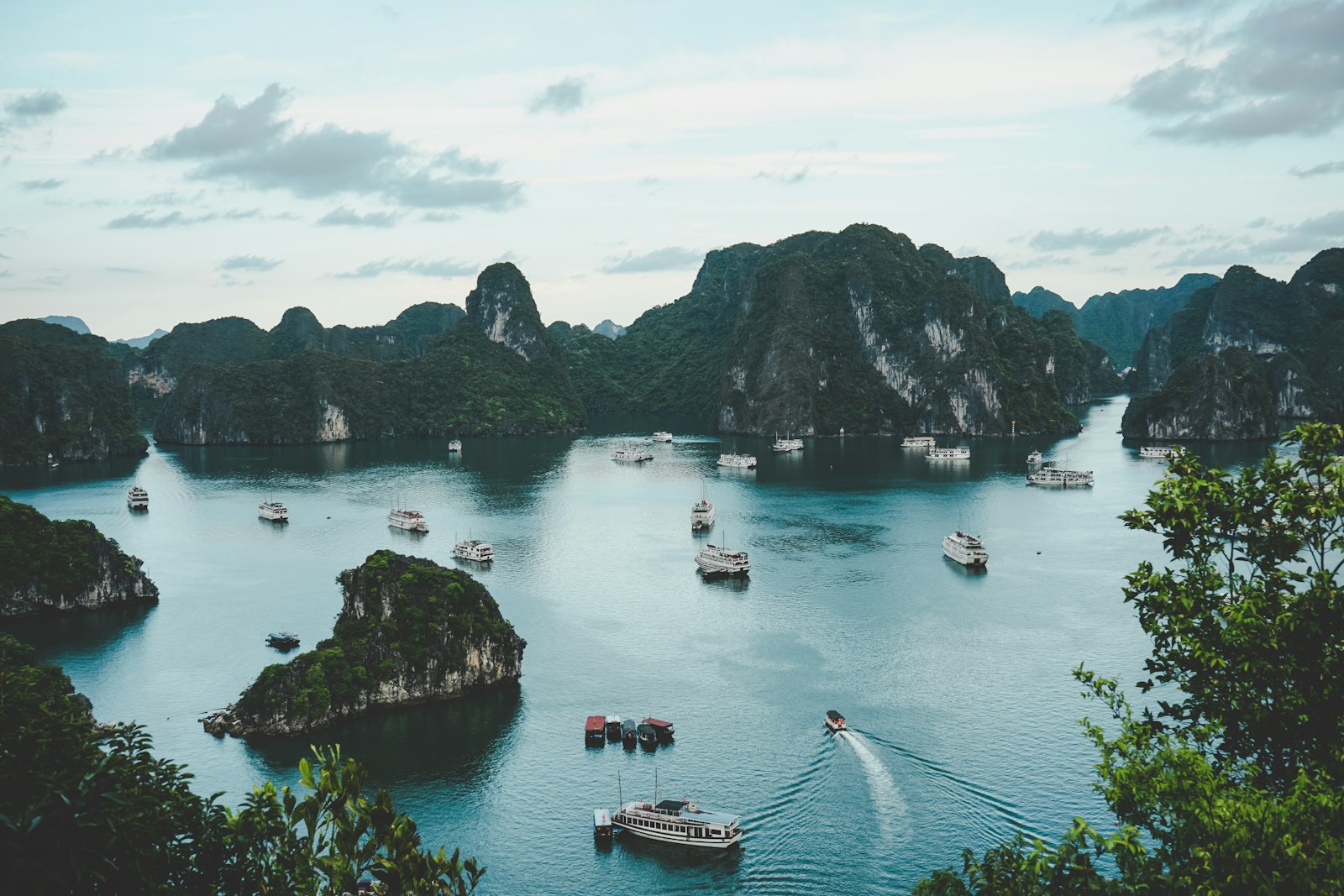 A landscape in Vietnam